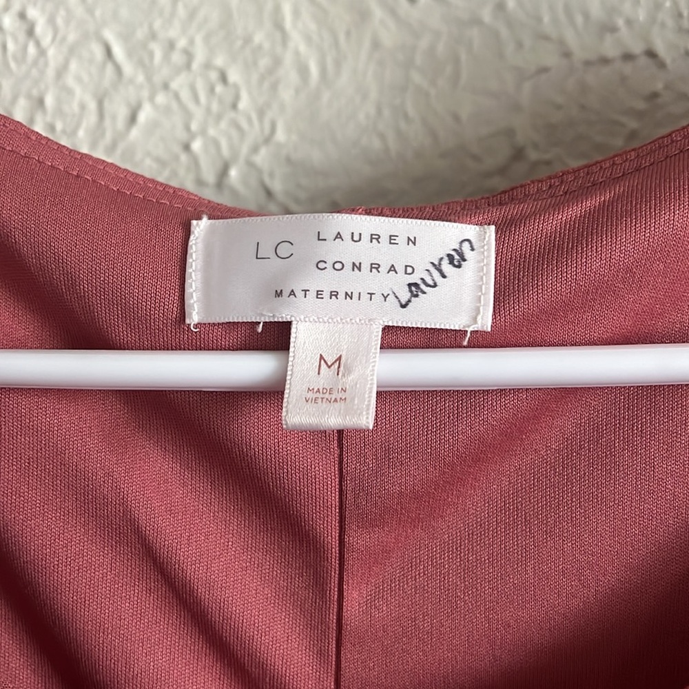 Lauren Conrad Maternity Shirred Shift Dress - Picture 4 of 4
